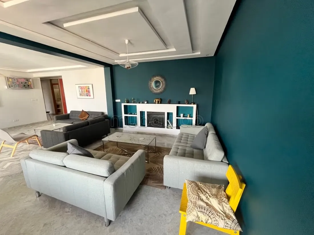 Vue panoramique terrasse appart moderne sur Bd Anfa - الدار البيضاء (2)