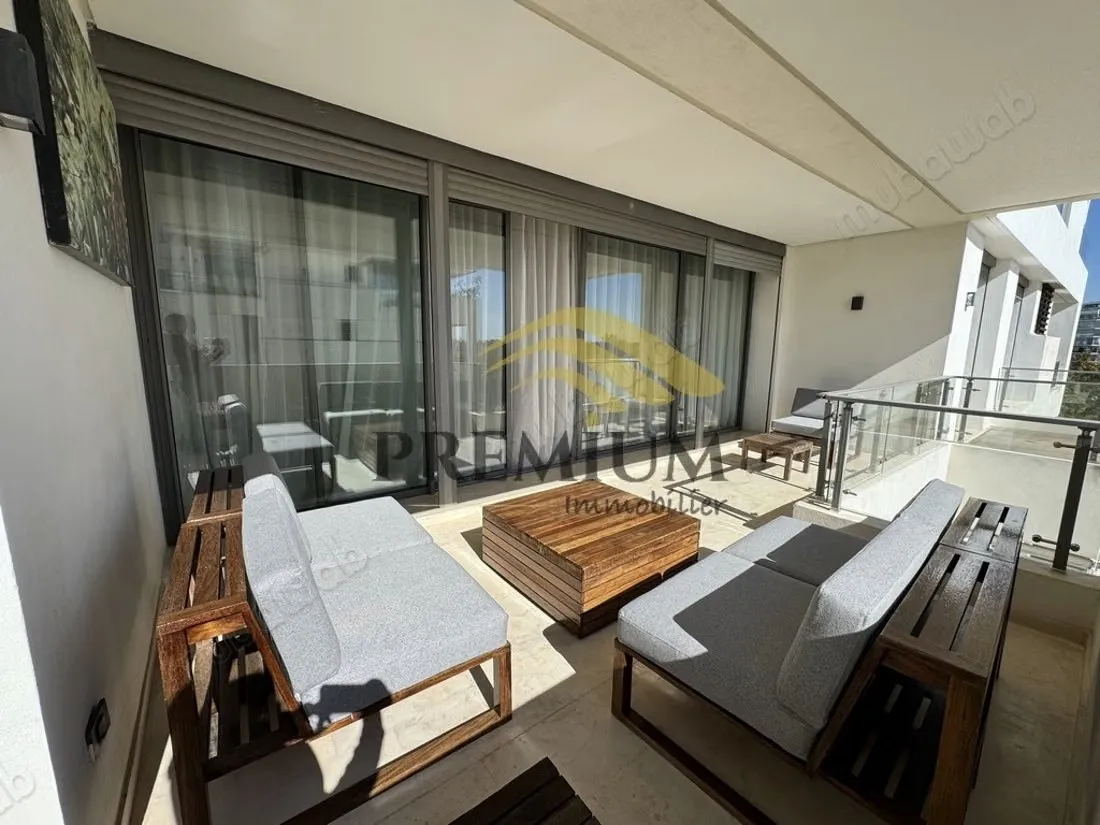A louer appartement meuble orangeraie du souissi - الرباط (2)