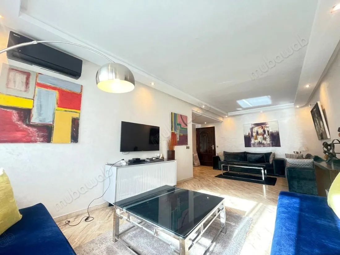 Très bel appartement 2 chambres de 100m2 à louer à quartier... - الدار البيضاء