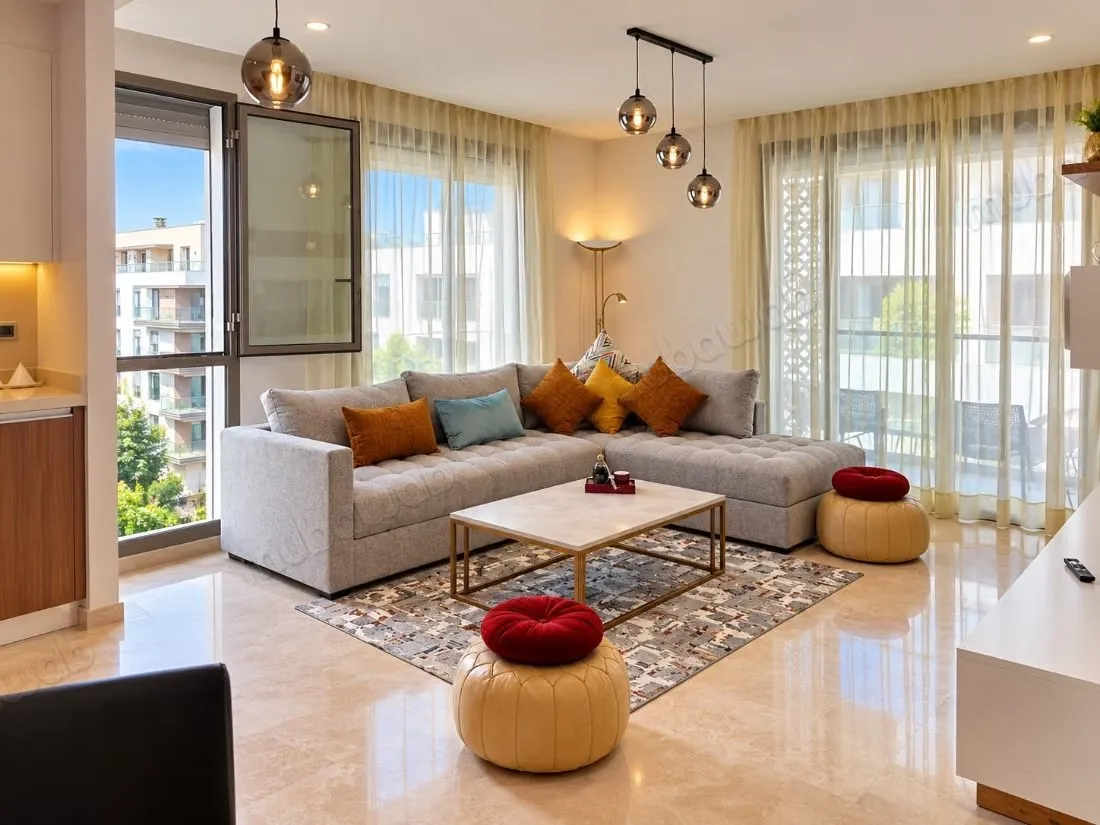 À louer – Superbe appartement meublé à Eagle Hills – 4ᵉ et d... - الرباط