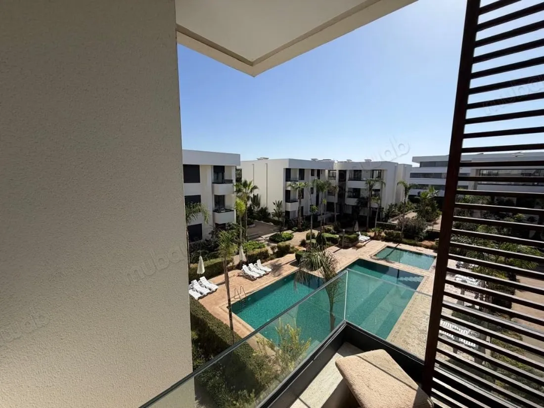 Appartement 3CH meublé à louer –ain diab - الدار البيضاء