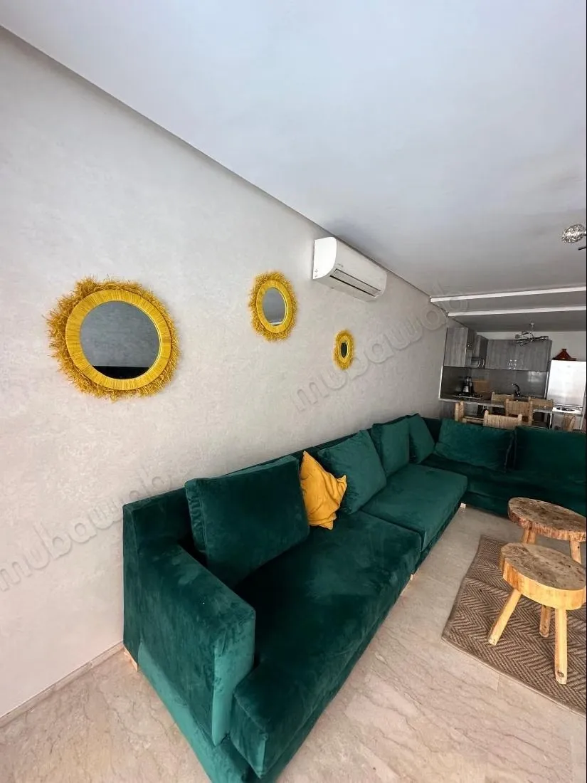 Louez cet appartement à Guéliz. Surface totale 76 m². Meublé - مراكش (3)