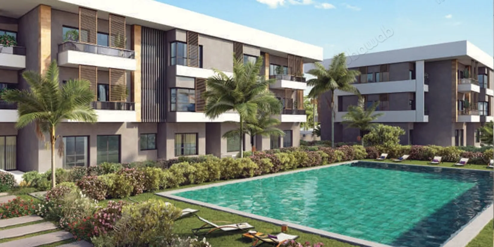 Appartement à louer à biarritz 
ain diab extension - الدار البيضاء