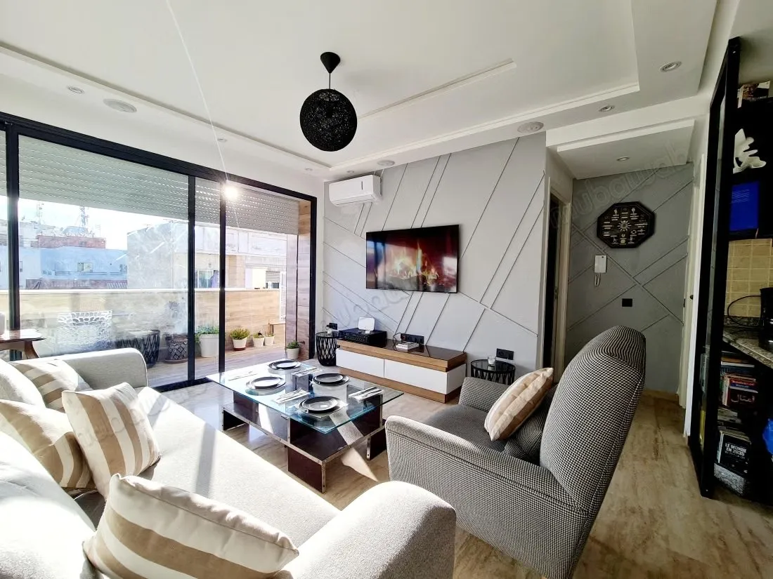 Croquet studio à louer à Bourgonne - الدار البيضاء (3)
