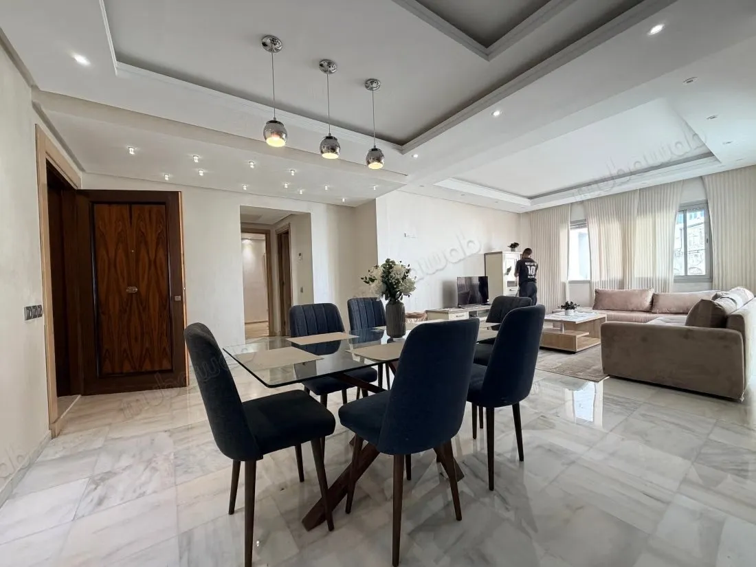 Appartement haut de gamme meublé – 190 m² – Les Princesses 
... - الدار البيضاء (3)