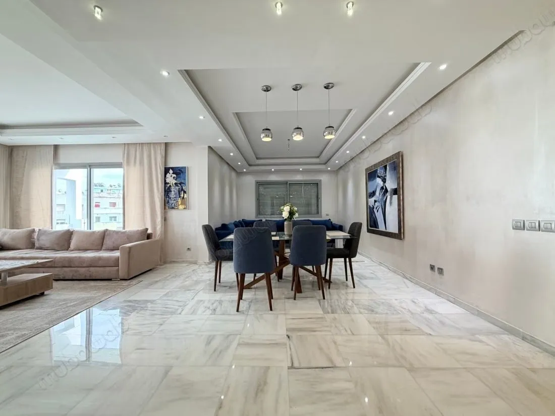 Appartement haut de gamme meublé – 190 m² – Les Princesses 
... - الدار البيضاء (2)