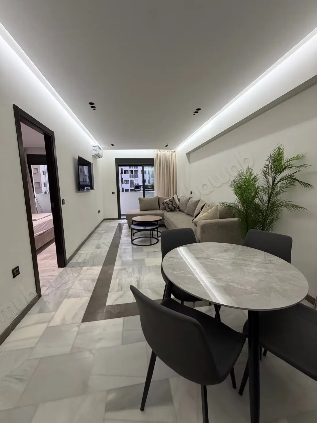 Appartement de luxe a louer pour la location longue durée - طنجة (2)