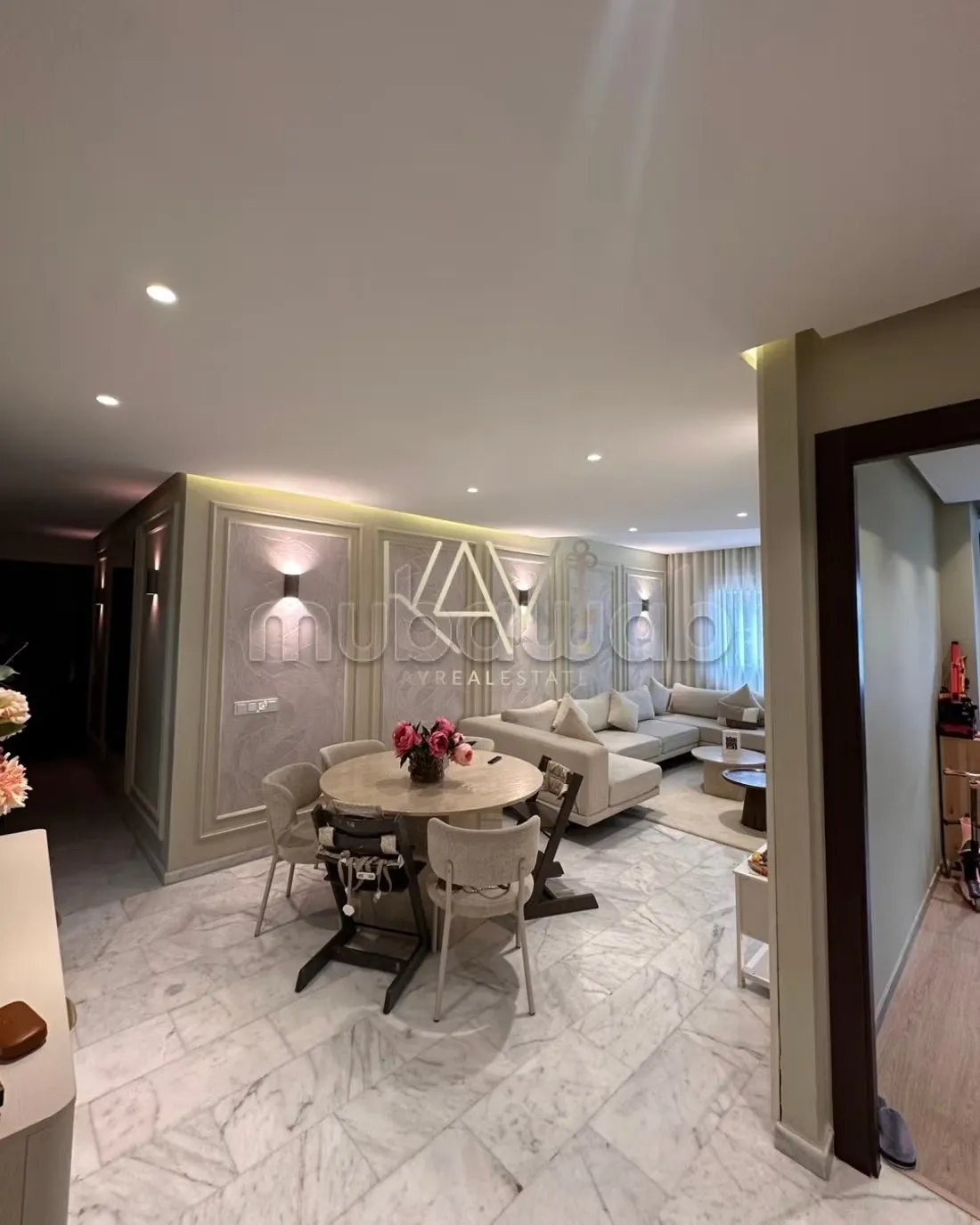 Bel appartement en location à Sania. Surface de 120 m². Bien... - طنجة