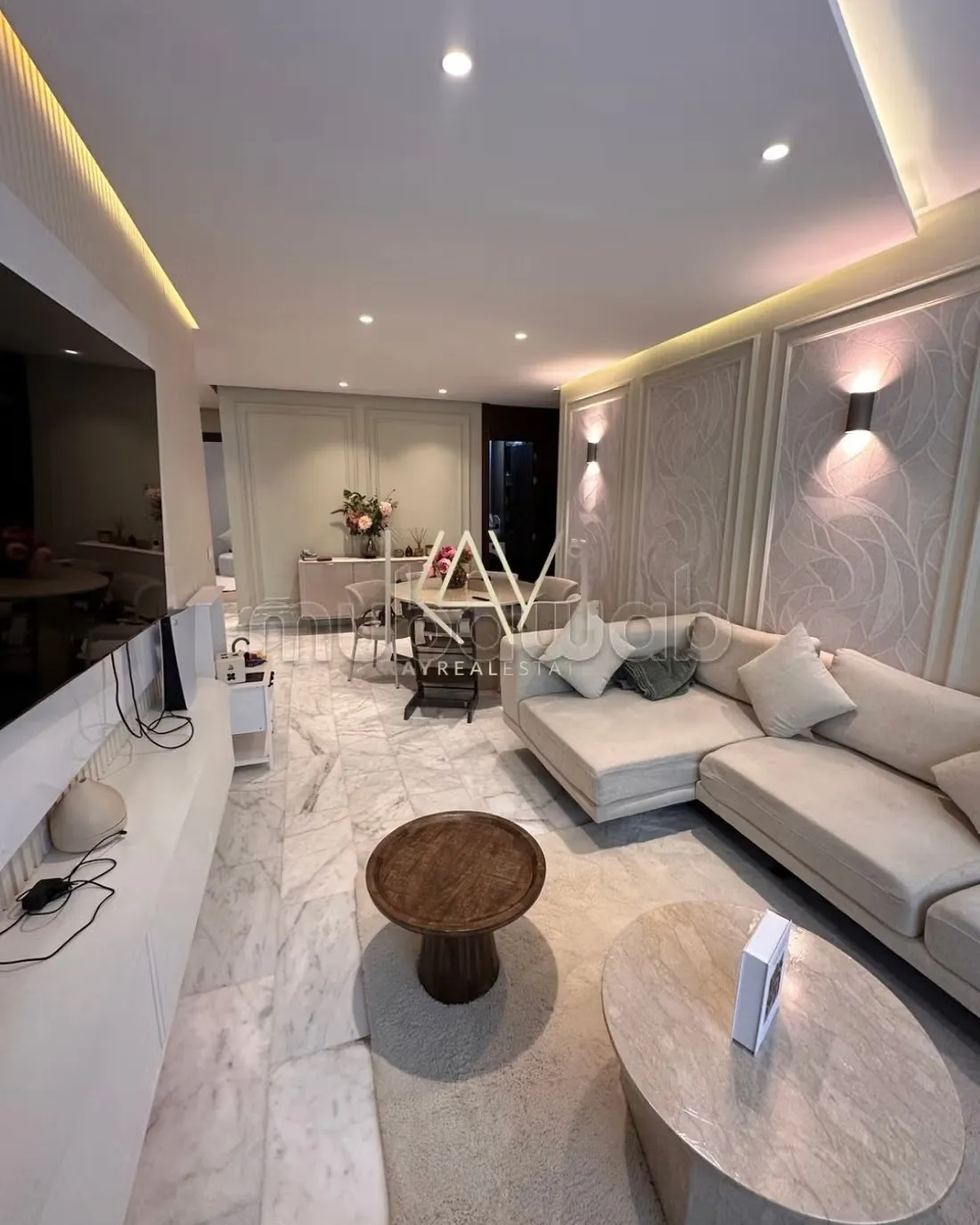 Bel appartement en location à Sania. Surface de 120 m². Bien... - طنجة (2)