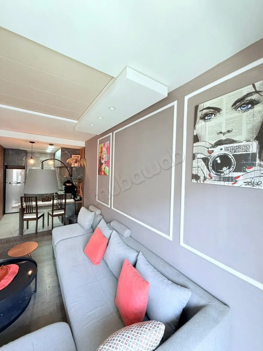 Location d'un appartement à Benjdia. 1 Pièce. Meublé - الدار البيضاء (3)
