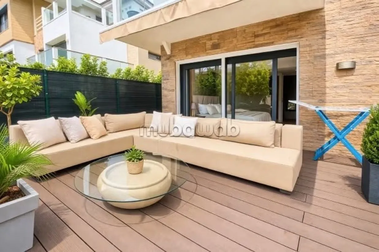 Superbe rez de jardin meublé avec piscine et jardin privé - بوسكورة (3)