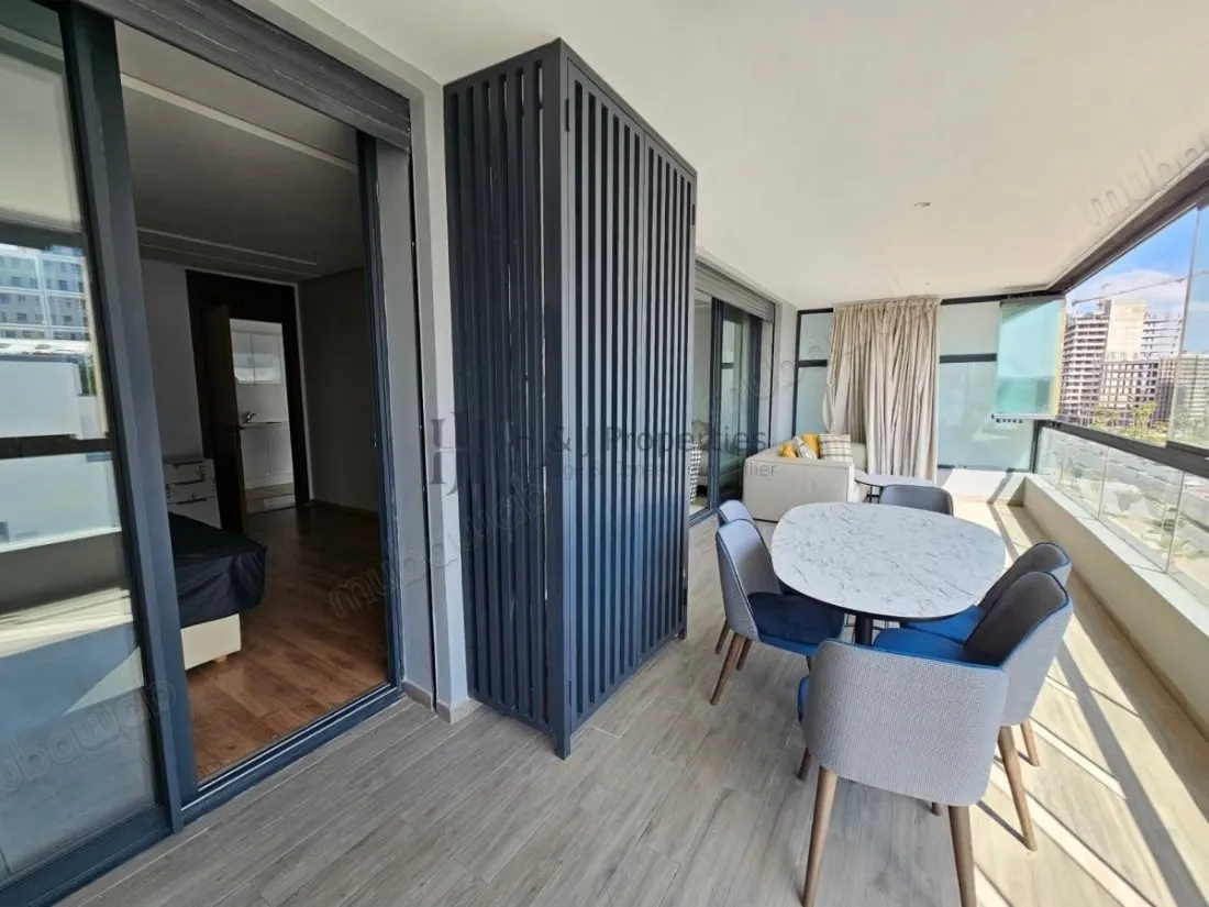 T2 meublé 84m² grande terrasse rés. Sécurisée - الدار البيضاء (3)