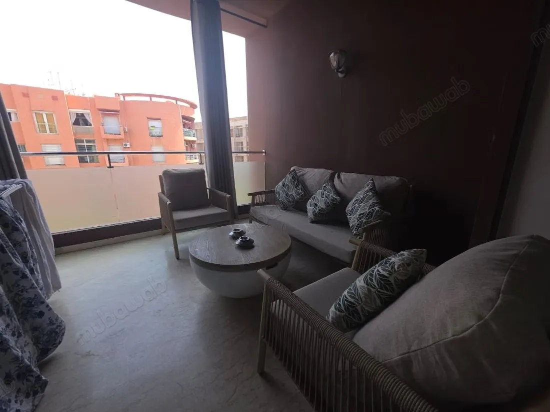 Splendide appartement meublé à guéliz - مراكش (3)