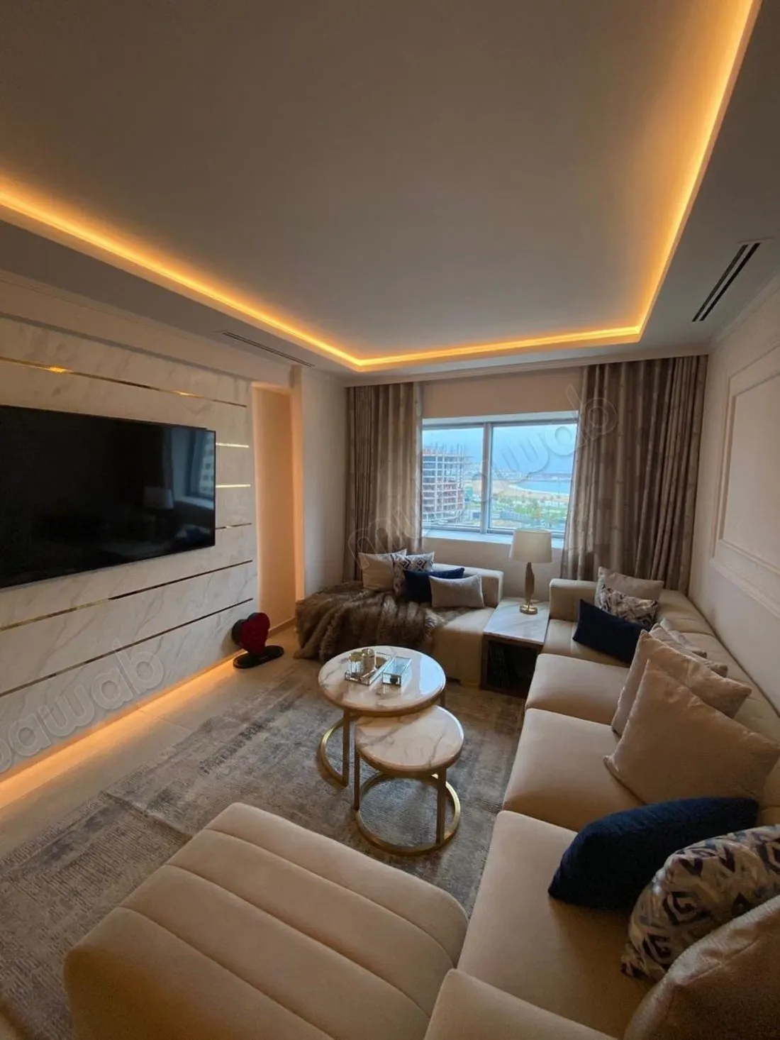 Appartement à louer avec vue sur mer - طنجة
