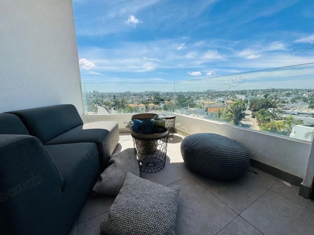 Appartement ultra moderne à louer à ain diab - الدار البيضاء