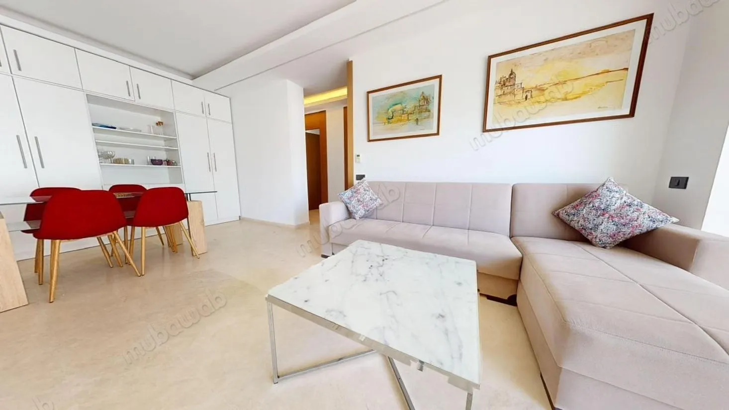 Coquet appartement bien ensoleillé sur la Haut Agdal - الرباط