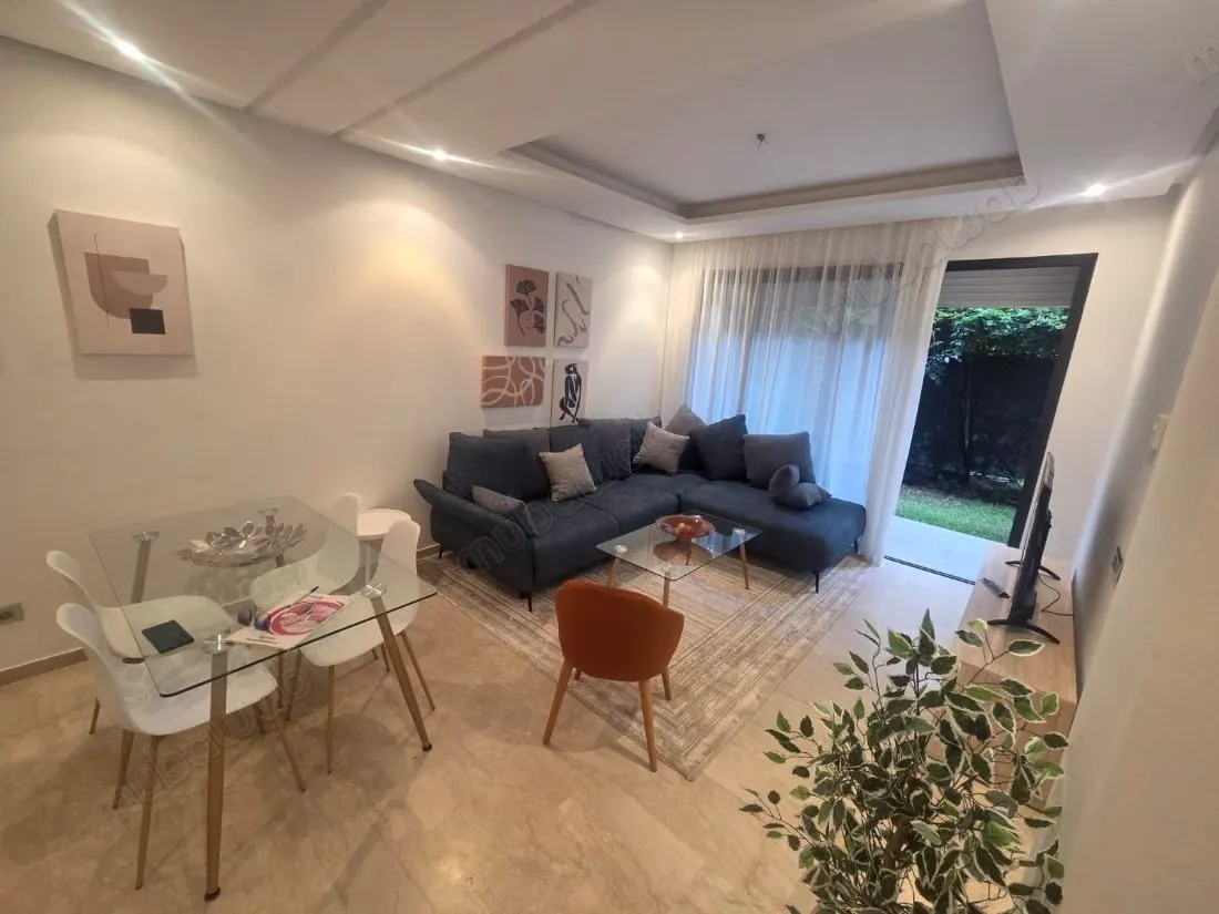 Appartement bien équipé avec grand jardin - الرباط