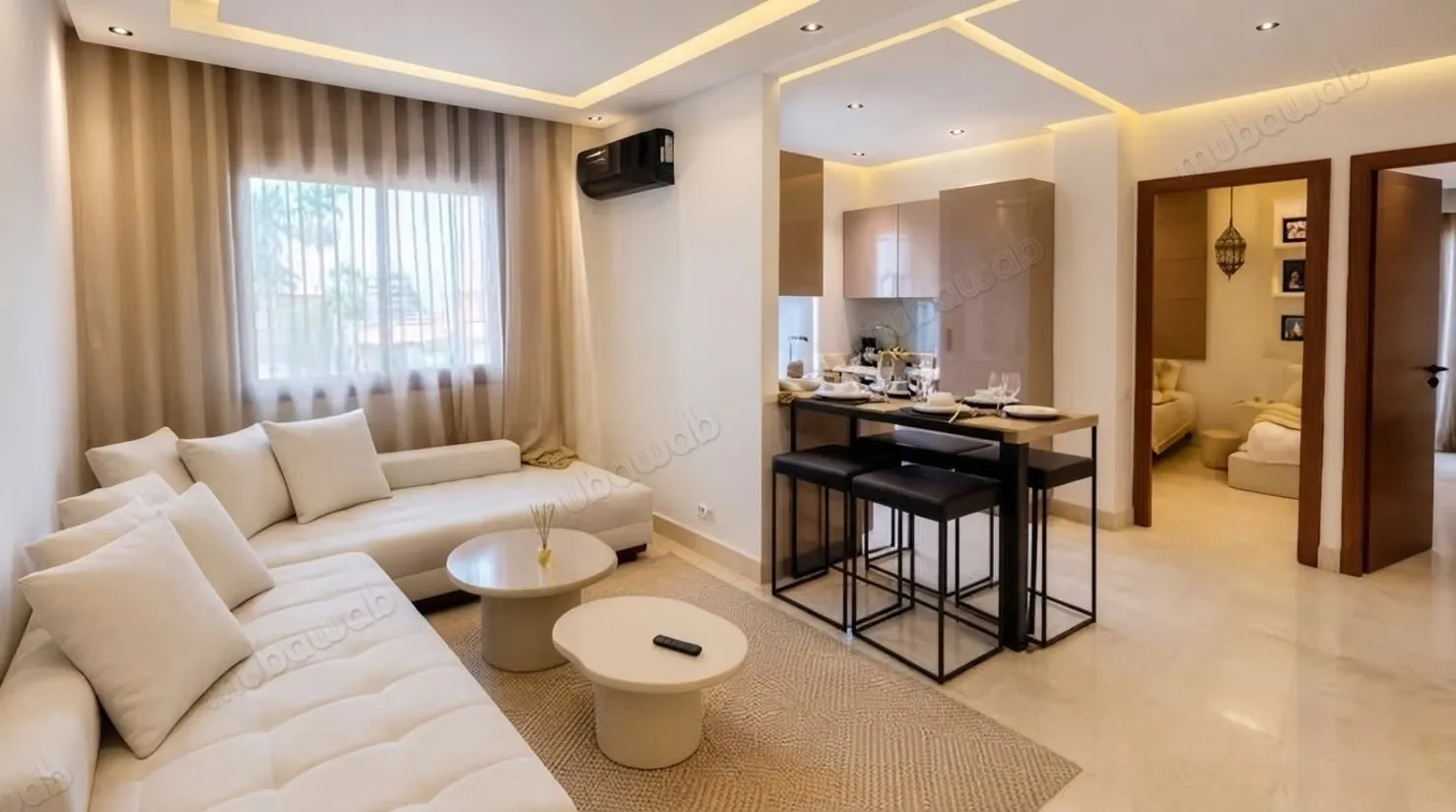 Moderne Appartement à louer à Guéliz - مراكش