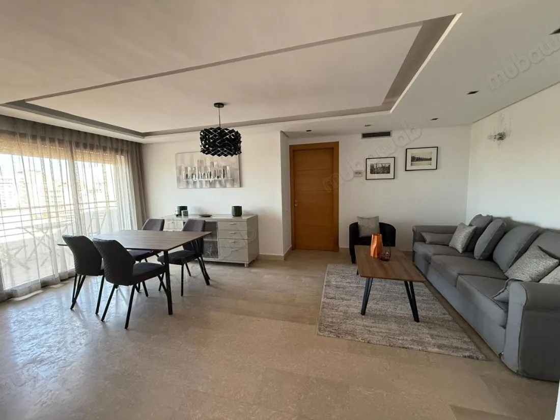Très bel appartement en location à Palmier. 2 chambres. Meub... - الدار البيضاء (3)