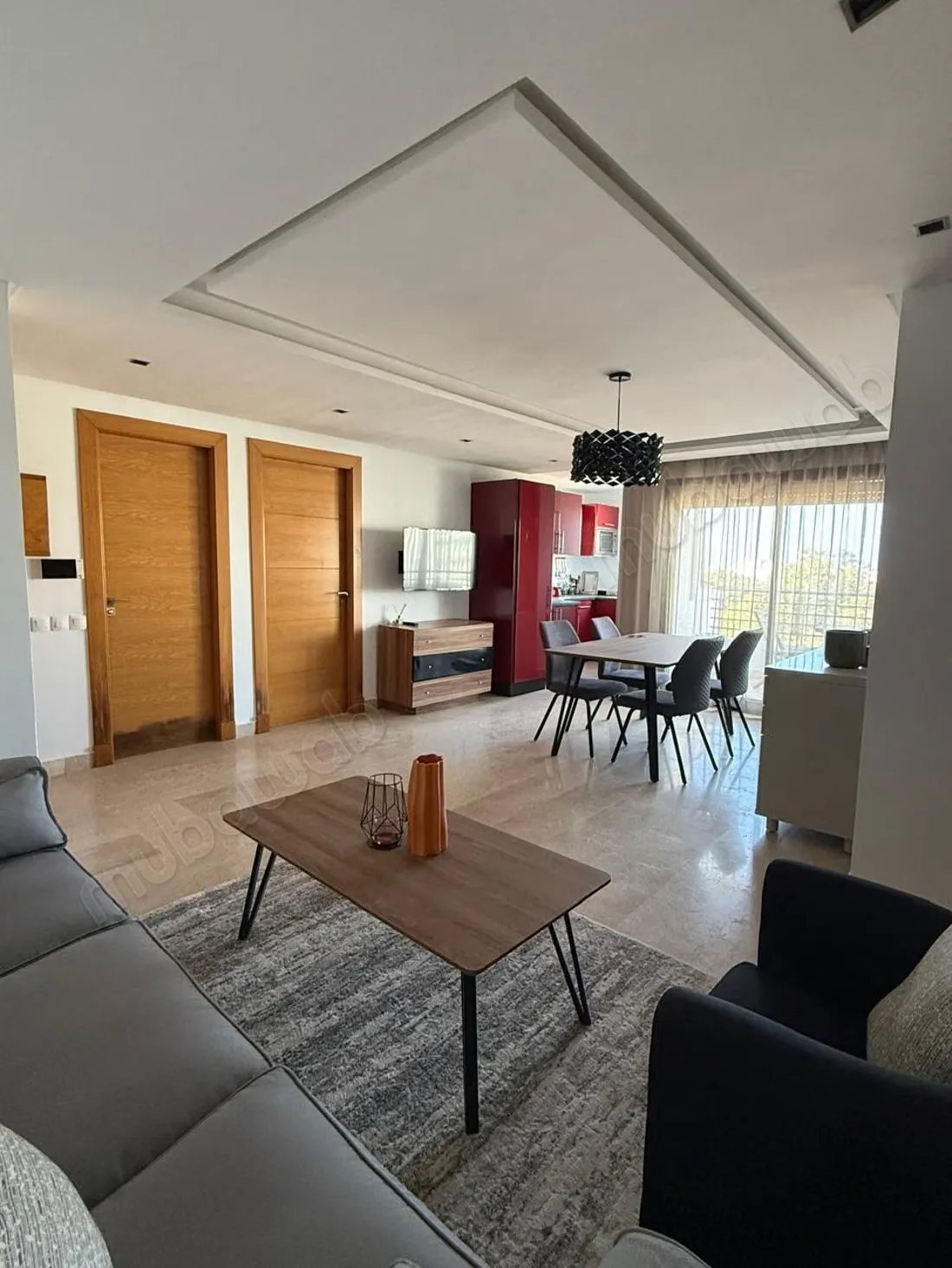 Très bel appartement en location à Palmier. 2 chambres. Meub... - الدار البيضاء (2)