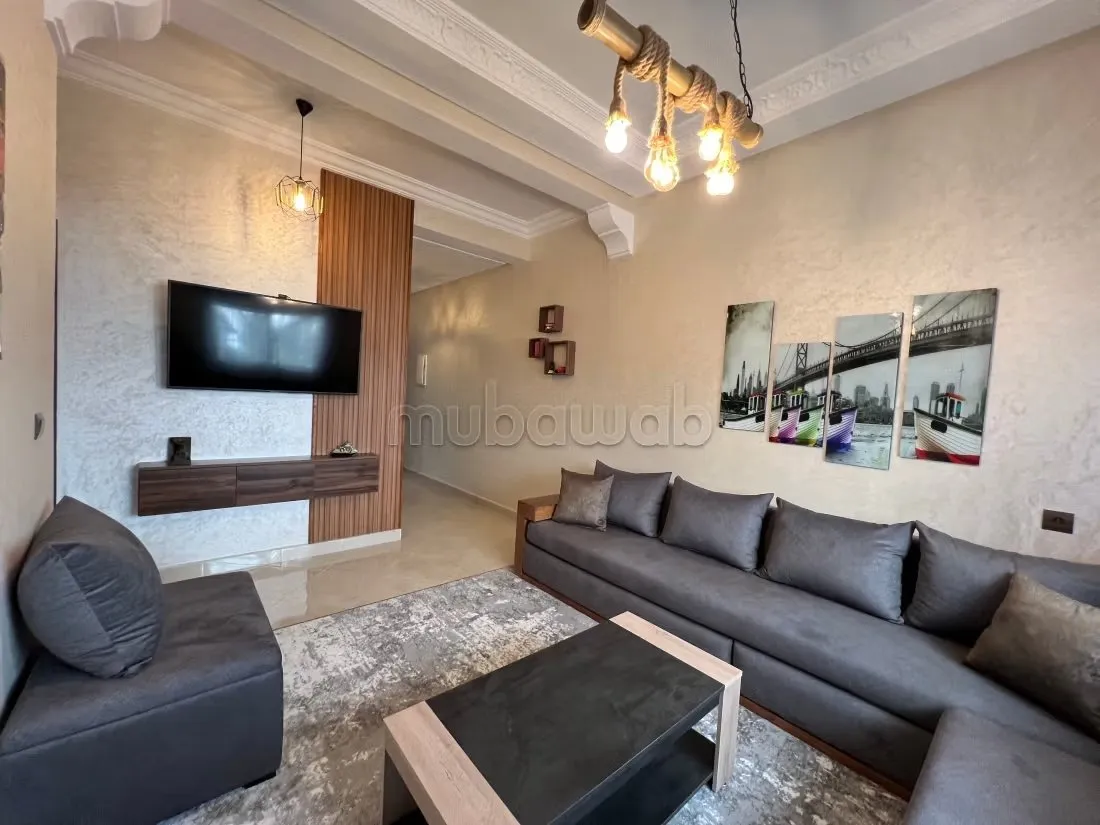 Appartement meublée location à Riad Salam avec garage - طنجة