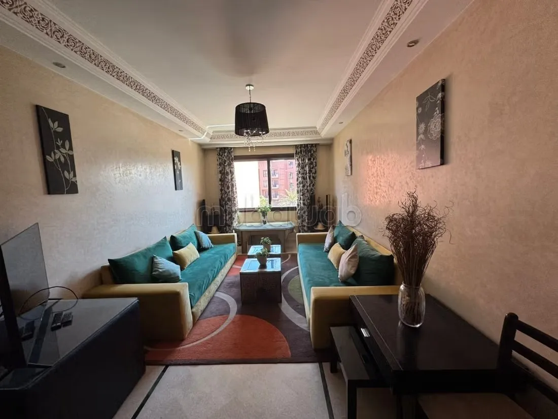 Appartement joliment meublé à louer à Guéliz - مراكش (2)