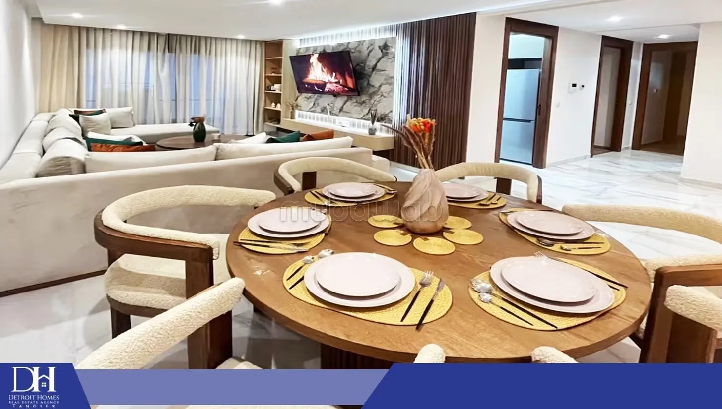 À louer – Appartement meublé longue durée - طنجة