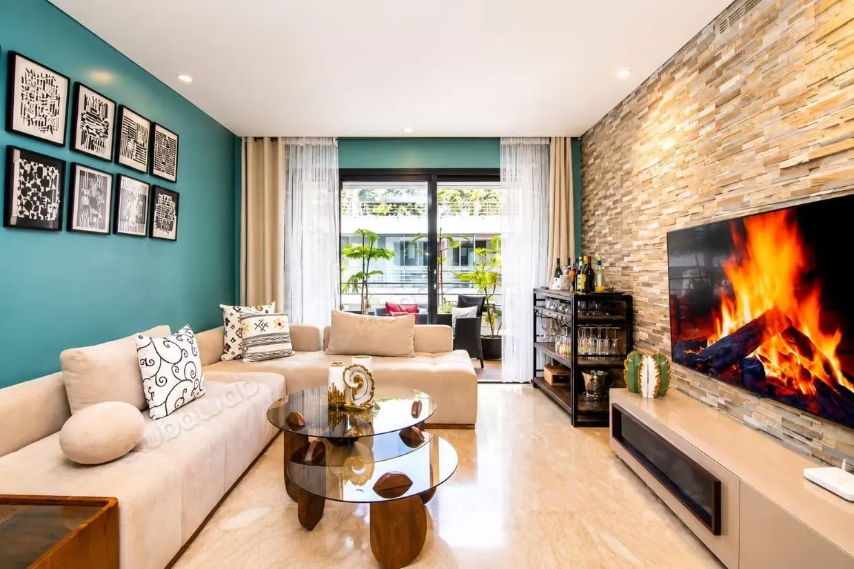 Location appartement meublé 3 chambres à Boulevard Ghandi,
C... - الدار البيضاء