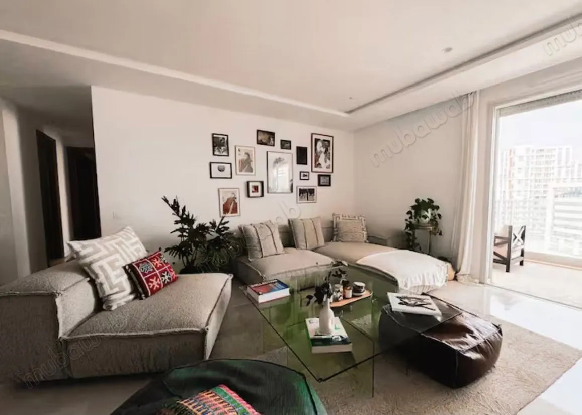 Appartement meublé location cfc avec terrasse - الدار البيضاء (3)