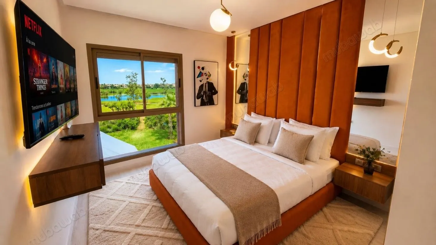 Appartement de luxe 2 chambres avec vue sur le lac – Prestig... - مراكش (3)