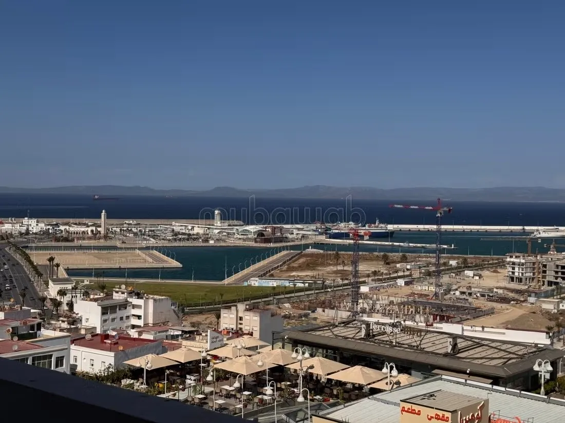 Vue Panoramique Sur La Mer Centre Ville Moderne - طنجة (2)