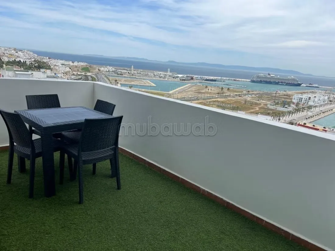 Vue Panoramique Sur La Mer Centre Ville Moderne - طنجة (3)