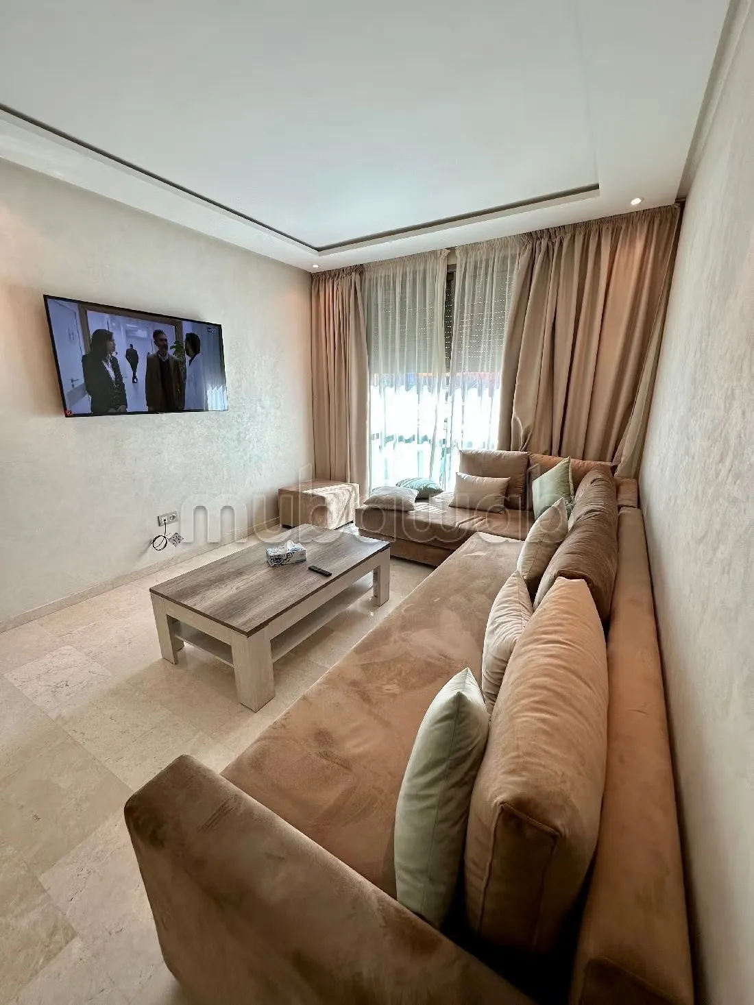 Appartement 2 chambres salon centre de Gueliz - مراكش