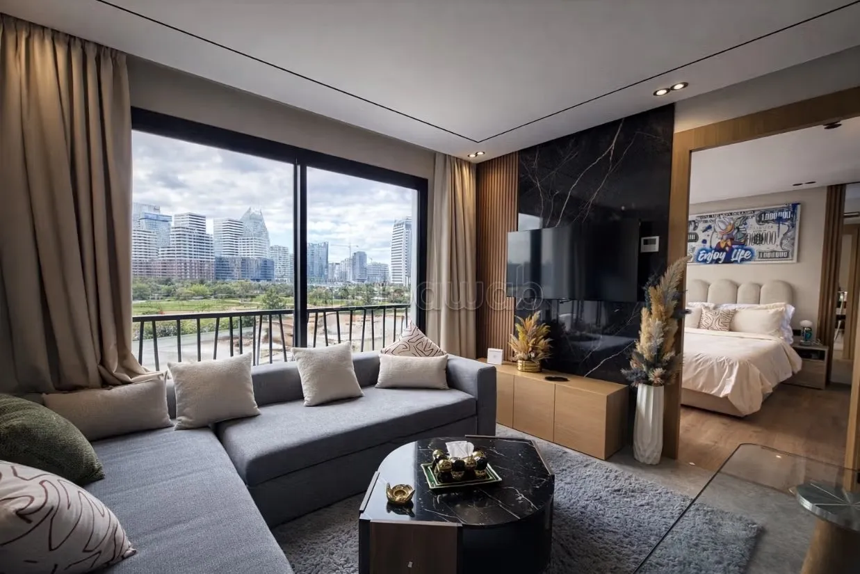 Luxueux studio avec tres belle vue sur Park / Cfc - الدار البيضاء