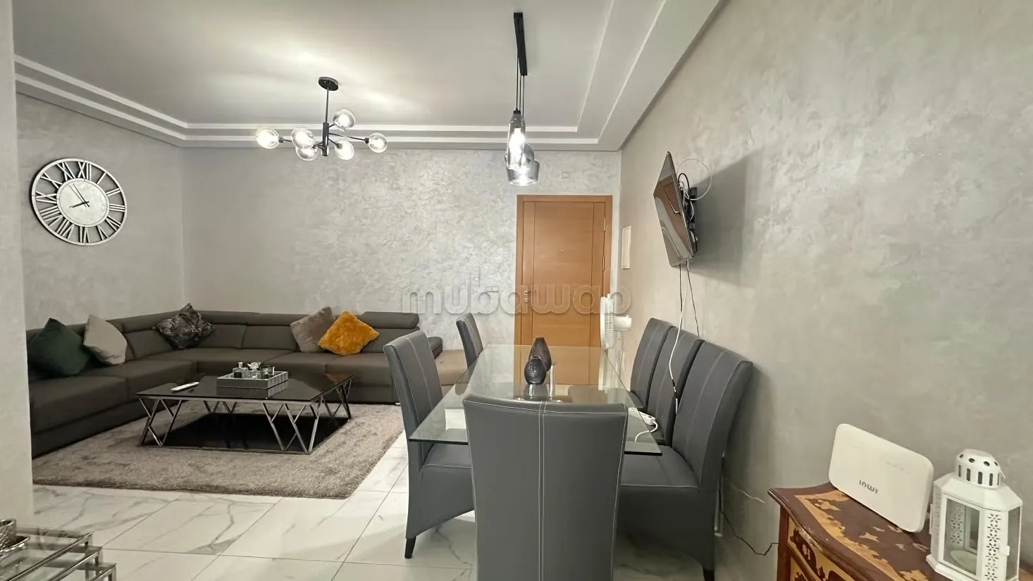 Appartement meublé à louer à la journée à Masnana - طنجة