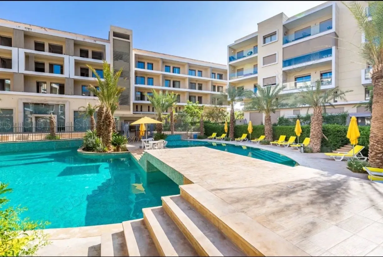 Vend appartement à Route Casablanca. 
3 pièces. Meublé - مراكش (2)