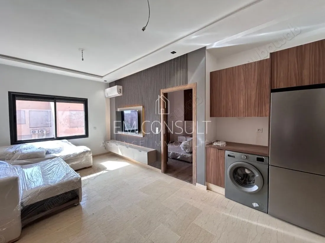 VENTE – Appartement meublé 1 chambre 49 m² – Camp El Ghoul - مراكش