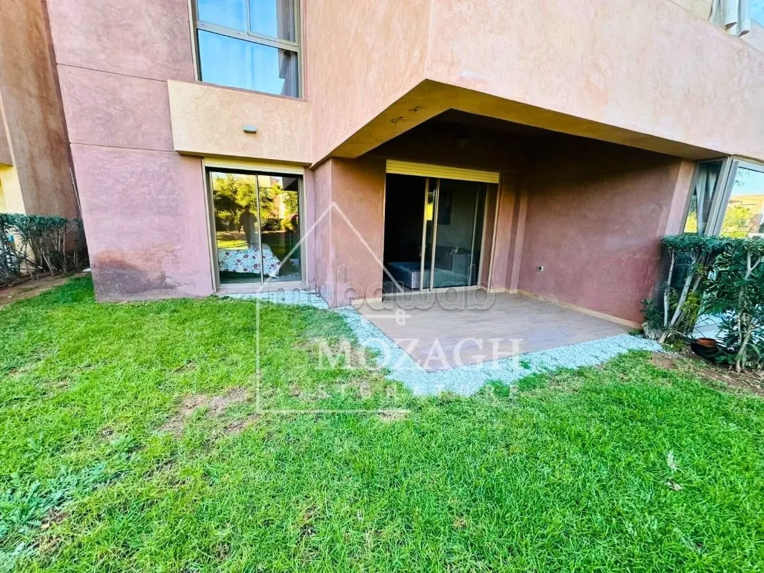 Magnifique rez de jardin 2 chambres à Prestigia - مراكش (3)