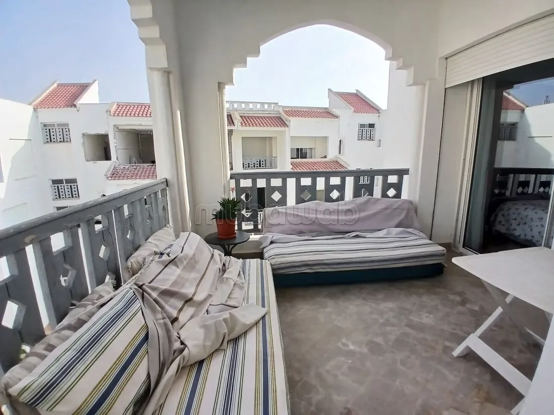 Tres bel appartement vue sur mer et meuble - طنجة