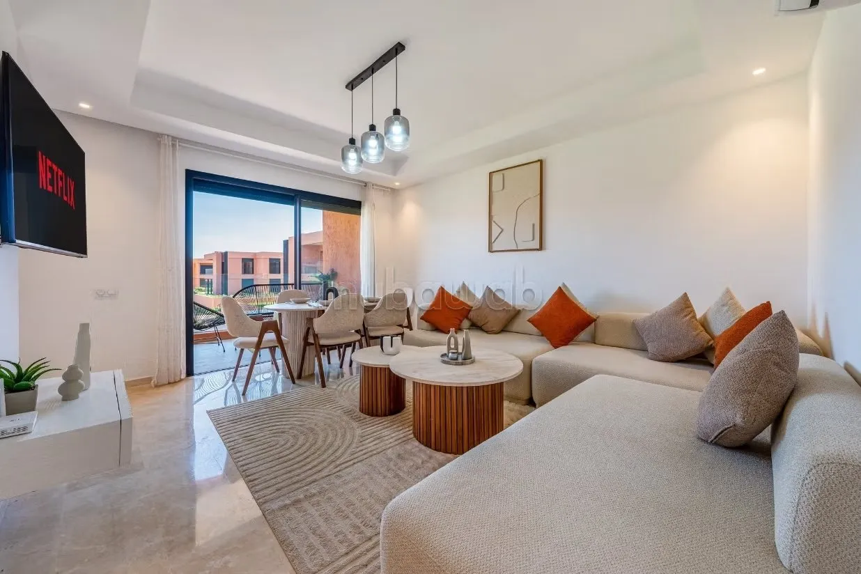 Appartement meublé à vendre – Vue piscine - مراكش (3)