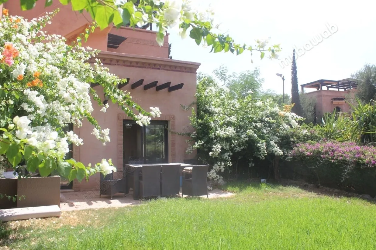 Duplex avec jardin dans un domaine avec piscine - مراكش