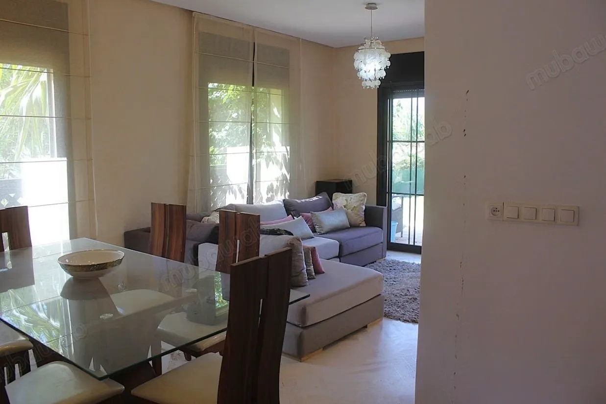 Duplex avec jardin dans un domaine avec piscine - مراكش (3)