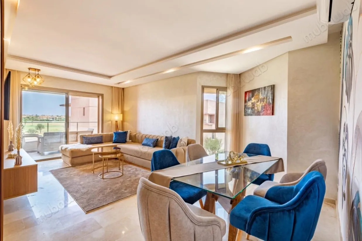 Bel appartement meublé à vendre à Prestigia - مراكش