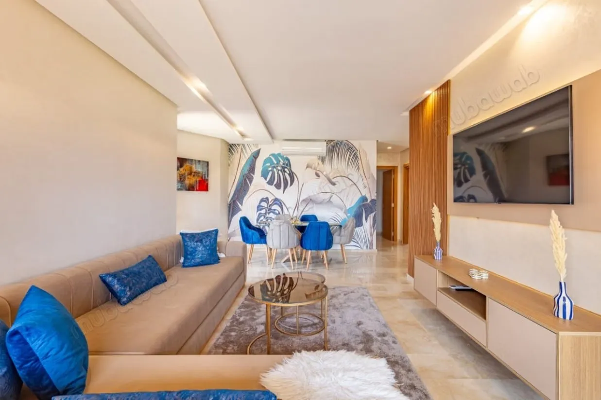 Bel appartement meublé à vendre à Prestigia - مراكش (3)