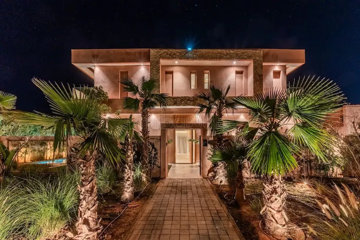 Amelkis 1: Villa neuve à vendre en 5 Chs, Piscine - مراكش