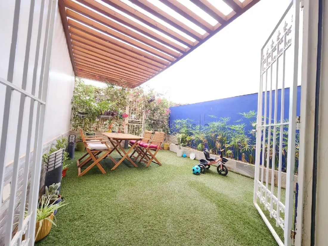 Appart rénové avec jardin privatif en résidence fermée Calif... - الدار البيضاء