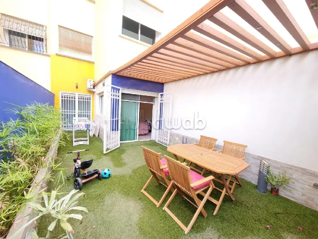 Appart rénové avec jardin privatif en résidence fermée Calif... - الدار البيضاء (2)