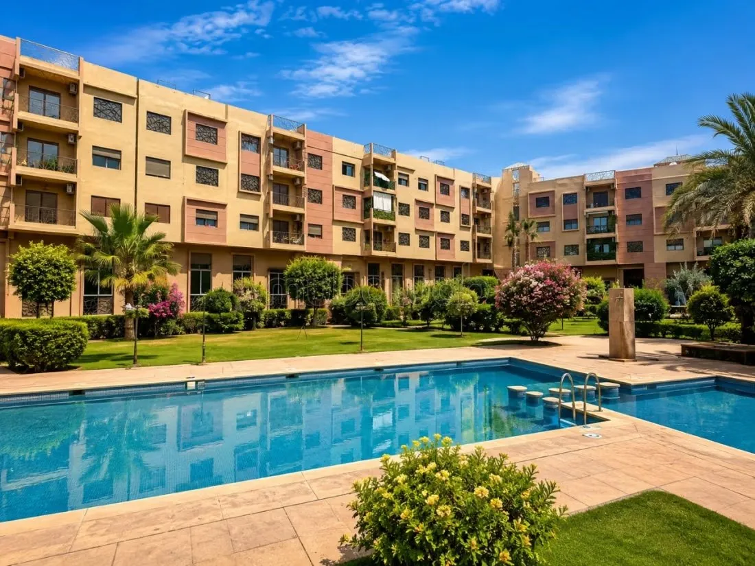 Appartement Familial 3 Chambres à Vendre VE26215 - مراكش