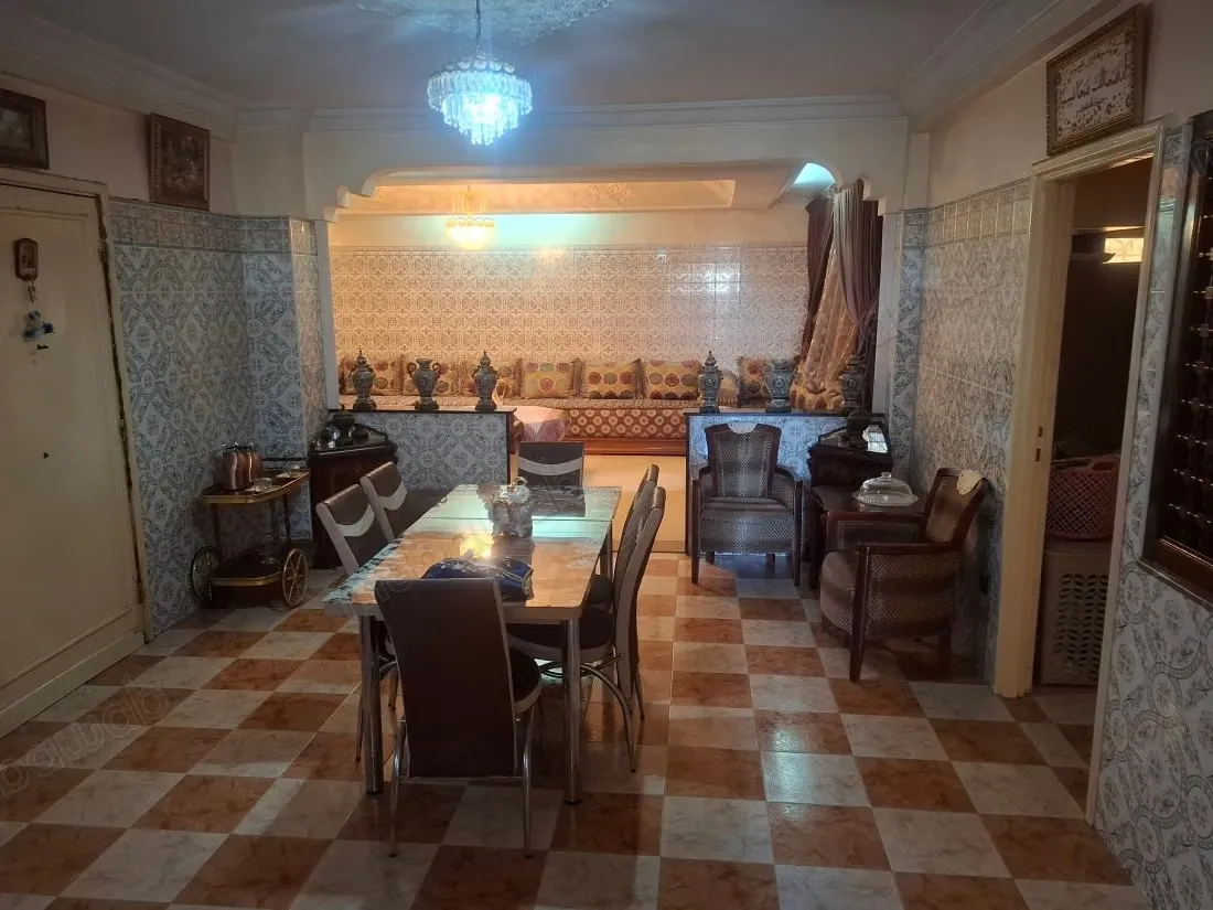 Vend appartement à Hensali. 3 belles chambres. Meublé - سطات