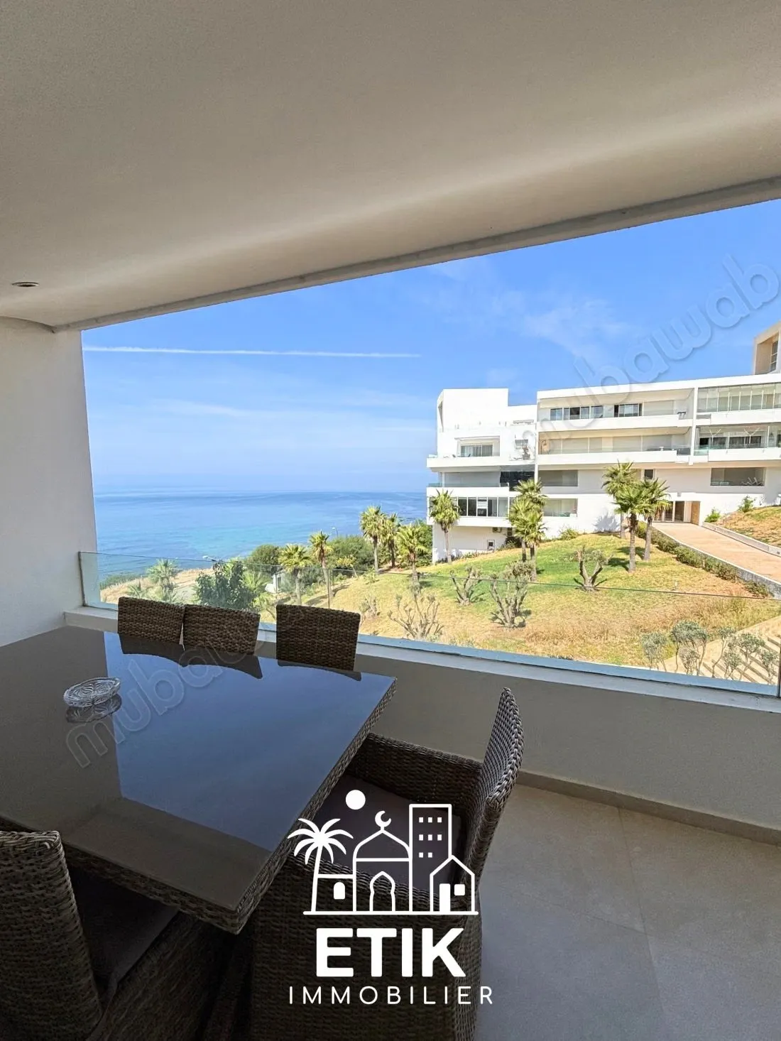 Appartement d’Exception avec Vue Mer – 128 m² - طنجة